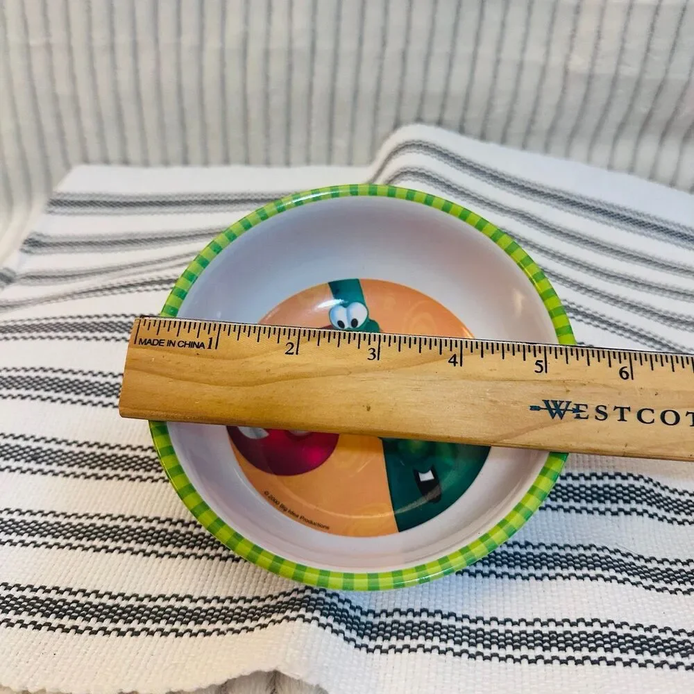 Vintage Zak VeggieTales Bowl